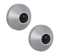 KOMBIUDA 2pcs Portable Aluminum Keyboard Feet Stand Elevated Riser Pad for Notebook Mechanical Computer Use