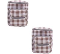 KOMBIUDA 2pcs Portable Diaper Bag for Newborn Travel Bottle Storage and Changing Essentials Mom's Must-Have Storage Bag