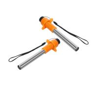 KOMBIUDA 2pcs Portable Piezo Igniter for Gas Grill and Stove Metal Electrode Electronic Pulse Ignition Outdoor Camping Fire Starter Compatible with Bbq Fireplace Oven Heater