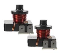 KOMBIUDA 2PCS Refrigerator PTC Starter - 250W Replacement Compressor Start Relay with 3 Terminal Pins - Overload Protector for Fridge Replacement Part