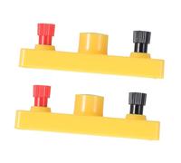 KOMBIUDA 2pcs Screw Bulb Lamp Holder Physics Laboratory Equipment for Electric Circuit for Student Experiments User Friendly Light Bulb Socket Holder
