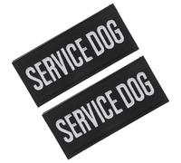 KOMBIUDA 2pcs Service Dog Vest with Embroidered Patches for Small to Large Pets Training Walking Travel Harness for Versatile Support and Protection