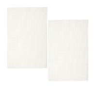 KOMBIUDA 2Pcs Silicone Non Slip Poultry Flooring for Brooder Box, Chick Bedding with Mesh Spacing, Cut to Size Insert for Chicken Coop and 0-4 Week Old Poultry