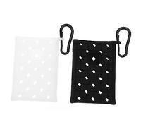 KOMBIUDA 2pcs Silicone Ssd Organizer Hard Drive Carrying Case Ssd Case Scratch-dent-bump-drop Protection Portable Enclosure