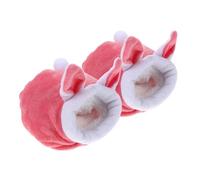 KOMBIUDA 2pcs Small Animal Warm Bed Cozy Cotton Nest for Hamsters Hedgehogs Soft Cartoon Sleeping Pouch Bag Gentle Skin Easy to Clean Pet Accessory