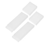 KOMBIUDA 2pcs Tongue Scraper Storage Box Travel Tongue Scraper Container Scraper Carrier Packaging Case for Tongue Scraper Tongue Scraper Holder Reusable Tongue Scraper Case Plastic White