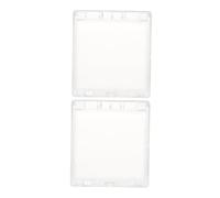 KOMBIUDA 2pcs Transparent Doorbell Protector Covers Outdoor Weatherproof Rainproof Clear Plastic Shields for Garden Courtyard Electrical Devices Easy Installation