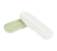 KOMBIUDA 2pcs Unique Electric Toothbrush Storage Box Travel Accessories Sealed for Water Resistance Pp Material