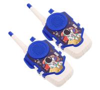 KOMBIUDA 2pcs Walkie Talkies for Boys Compact Ergonomic Outdoor Communication for Camping Hiking Educational Talking Enhancing Logical Thinking and Language Skills