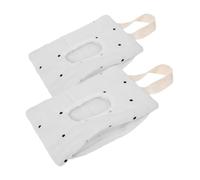 KOMBIUDA 2pcs Wipe Travel Pouch Portable Holder for Stroller Compact Tissue Storage Bag Convenient Wipes Organizer for Go Parenting