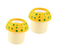 KOMBIUDA 2pcs Wooden Mushroom Kaleidoscope Boys and Girls Science Toy Educational Educational Toy Boys and Girls Kaleidoscope