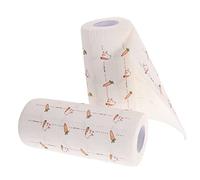 KOMBIUDA 2rolls Kitchen Cleaning Paper Wipes for Range Hood and Tile Absorbent Kitchen Towels for Various Cleaning Tasks Convenient and Stylish Design Chic Patterns Total Carrot Rabbit
