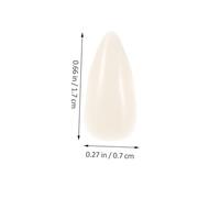 KOMBIUDA 3 Pairs Vampire Teeth Costume Fangs Unisex Resin Fake Dentures for Halloween Cosplay Party Props Fangs Safe Non Toxic