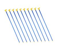 KOMBIUDA 30pcs Friendly Suction Cup Arrows for Bow Flexible Plastic Tips Stable Flight Replacement Arrows for Archery Easy-swap for Indoor Outdoor Party Play