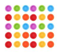 KOMBIUDA 30Pcs Reptile Feeder Cups Set with Plastic Water Bowls for Lizards and Geckos, Reptile Feeding and Hydration Dishes for Pet Terrariums, Suitable for Bearded Dragons and Crested