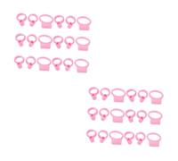 KOMBIUDA 36pcs Silicone Learning Chopsticks Finger for Boy Girl Non- Training Helper Design for Easy Use for Beginners to Learn Chopstick Skills