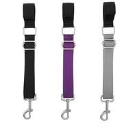 KOMBIUDA 3pcs Adjustable Large Dog Grooming Loops with Nylon and Metal Materials Easy Installation Extension Straps for Dog Grooming and Bathing Secure and Stable Pet Arm Accessories