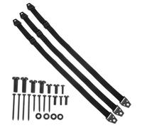 KOMBIUDA 3pcs Adjustable Tv Safety Straps Multi-Function Earthquake Straps for Daily Use Furniture to Prevent Tip-Over Anchor No Drill