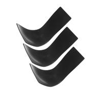 KOMBIUDA 3pcs Anti-leakage Abs Soap Dispenser Drip Catcher Tray Non-deformation Holder for Automatic Bathroom and Kitchen Soap Dispensers Impact-resistant Black Tray for Home Restaurant