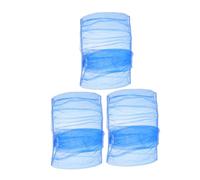 KOMBIUDA 3pcs Cage Netting Cover for Parrot Budgie Canary Breathable Mesh Dust Skirt Protector with Ventilation Reusable Washable Shield for Pet Breeding Cage Security and Cleanliness