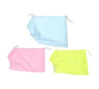 KOMBIUDA 3Pcs Cat Bathing Bag Set - Adjustable Anti-Scratch Mesh Grooming Wrap for Cats - Portable Pet Shower Net Bag for Household Bathing and Cleaning Essentials