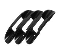 KOMBIUDA 3pcs Deck Mounted Paddle Holder Clips Sturdy Kayak Paddle Clamp with Ergonomic Handle for Easy Installation Secure Fit Compatible with Canoes Paddleboards and Watercraft