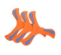 KOMBIUDA 3Pcs Foam Toy Outdoor Throwing Boomerangs for Children Fun Flying Kids Ages and Up Lightweight and Safe for Outdoor Play