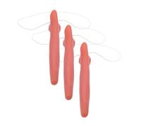 KOMBIUDA 3pcs Long Nose Cosplay Props for Parties Comfortable Elastic Band Fake Nose for Halloween Makeup Events Versatile Dress Up Accessories for Stage Performances