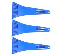 KOMBIUDA 3pcs Multifunctional Ice Scraper Shovel for Fridge Freezers and Cars with Comfortable Grip and Rust-resistant Abs Material, for Removing Ice and Frost Efficiently