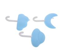 KOMBIUDA 3pcs Over Door Hanger Sticky Hooks Extra Strong Dorm Essentials Silicone Door Hook College Gadgets Camper Essentials Stick Hangers Home Improvement Gadgets Camper Organization