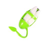 KOMBIUDA 3pcs Parrot Chew Set with Holder - Natural Cuttlebone for Budgie and Cockatiel Calcium Supplement, Bird Grinding and Feeding Accessory for Pet Birds in Cage