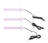 KOMBIUDA 3pcs Pet Heating Pole for Bird Cage Bird Warming Post Plastic Stand for Pigeon Cockatiels Parakeets Nest Cage Accessory