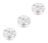 KOMBIUDA 3pcs Portable Mini Washing Machine Compact and Lightweight Laundry Washer for Underwear and Socks for Travel and Business Trips Deep Cleaning Intelligent Timing Function