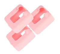 KOMBIUDA 3pcs Portable Shockproof Microphone Case Silicone Cover Compatible with Rode Wireless Go Easy to Carry and Store Vibrant Colors for Outdoor Use