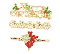 KOMBIUDA 3pcs Silicone Decorative Watch Strap Charms for 38mm 42mm Smartwatch Adjustable Band Ring Loops Compatible Smartwatch Accessories Multi-Color