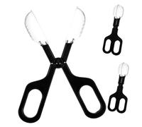 KOMBIUDA 3pcs Small Pet Pooper Scooper Plastic Clips for Hamster Guinea Pig Waste Cleaning Tool with Strong Clamp Bite Force Multi-use Litter Picker for Reptiles and Outdoor Exploration