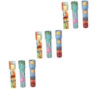 KOMBIUDA 3sets Educational Kaleidoscope for Funny Rotating Design for Boys Enhances Hand Eye Coordination Compact Plaything 3pcs*3