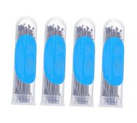 KOMBIUDA 4 Boxes Stainless Steel Insect Pinning Needles Kit with Plastic Bottles for Specimen Preservation Precise Butterfly Display Pins for School Labs and Entomology Studies