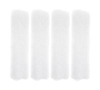 KOMBIUDA 4 Pieces 4-Inch Cotton Wall Painting Roller Covers Mini Paint Roller Refills for Home and Commercial Use, White Paint Applicator Sleeves for Smooth Finish