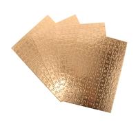 KOMBIUDA 4 Sets Blank Puzzle for Gold Jigsaw Boards with Rounded Edges Safe Sturdy DIY Crafting and Sublimation Heat Transfer Creative Educational Drawing for Hand-eye Coordination and