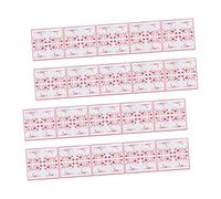 KOMBIUDA 40pcs Valentines Day Printed Tissue Napkins Soft Absorbent Napkins with Romantic Love Prints Wedding Party Decorative Cocktail for Valentines and Anniversaries