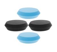 KOMBIUDA 4pcs Bowling Ball Polishing Sponge Pads Reusable Compact Cleaner