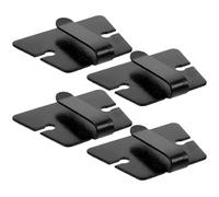 KOMBIUDA 4pcs Car Radio Mount Microphone Holder Clips Plastic Mic Hangers for Vehicle Handheld Radio Ic-2720h Ic-2820ht M241 Dr635 Compatible