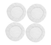 KOMBIUDA 4pcs Cotton Mesh Cap Hairnets for Kitchen Sleep Cap Elastic Dust Mesh for Food Service Reusable Head Cover Net Hair for Work