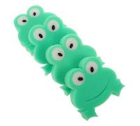 KOMBIUDA 4pcs Creative Bath Toys Animal Shaped Natural Sponges Soft Shower Sponges for Boys and Girls Bath Toys Frog Duck Elephant and Dog for Newborns Toddlers