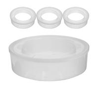 KOMBIUDA 4pcs Diaper Bin Garbage Bag Ring Refill Compatible Diaper Pails for Home and Nursery Use