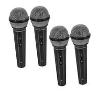 KOMBIUDA 4pcs Funny Microphone Toy for Boys and Girls Lightweight Compact Simulation Microphone Model for Gaming Singing
