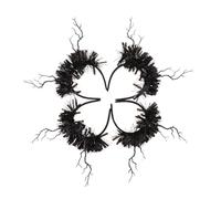 KOMBIUDA 4pcs Goth Headband Dead Tree Branch Design for Halloween Cosplay Party Included Gothic Hair Accessory for Women Festive Styling