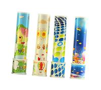 KOMBIUDA 4Pcs Kaleidoscope Educational Cognitive Playthings for Boys and Random Patterns Safe Material for Birthdays and Party Bag Fillers