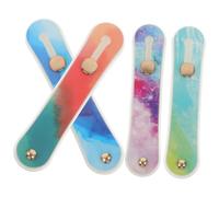 KOMBIUDA 4Pcs Mobile Phone Holder Tabletop Phone Mount for Smartphones Easy Installation Lightweight Design Convenient for Watching Videos Jogging and More